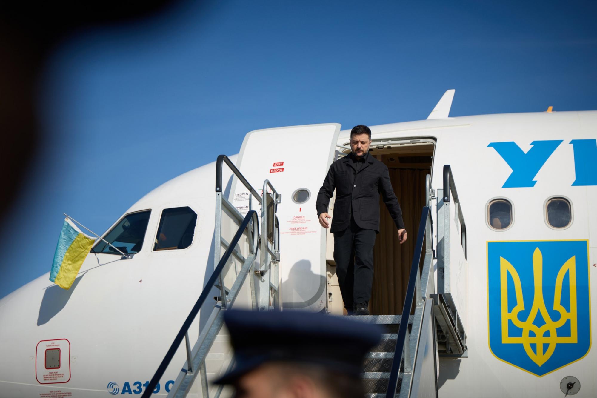 Зеленський прибув на Кіпр